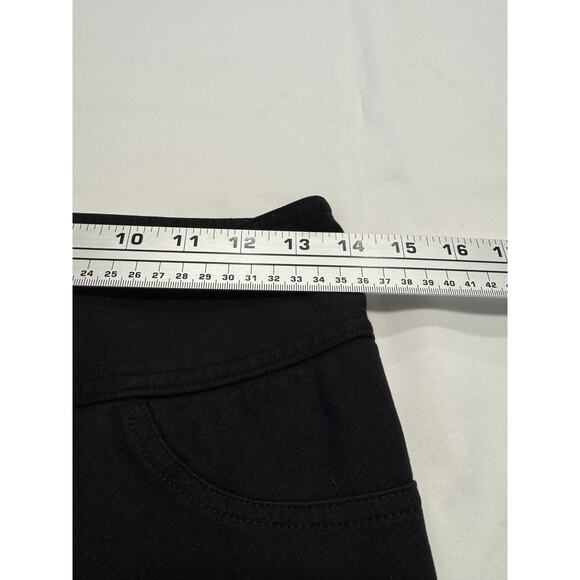 INC International Concepts Womens Ponte Knit Pants Size 6 Black Skinny Stretchy - Picture 5 of 7